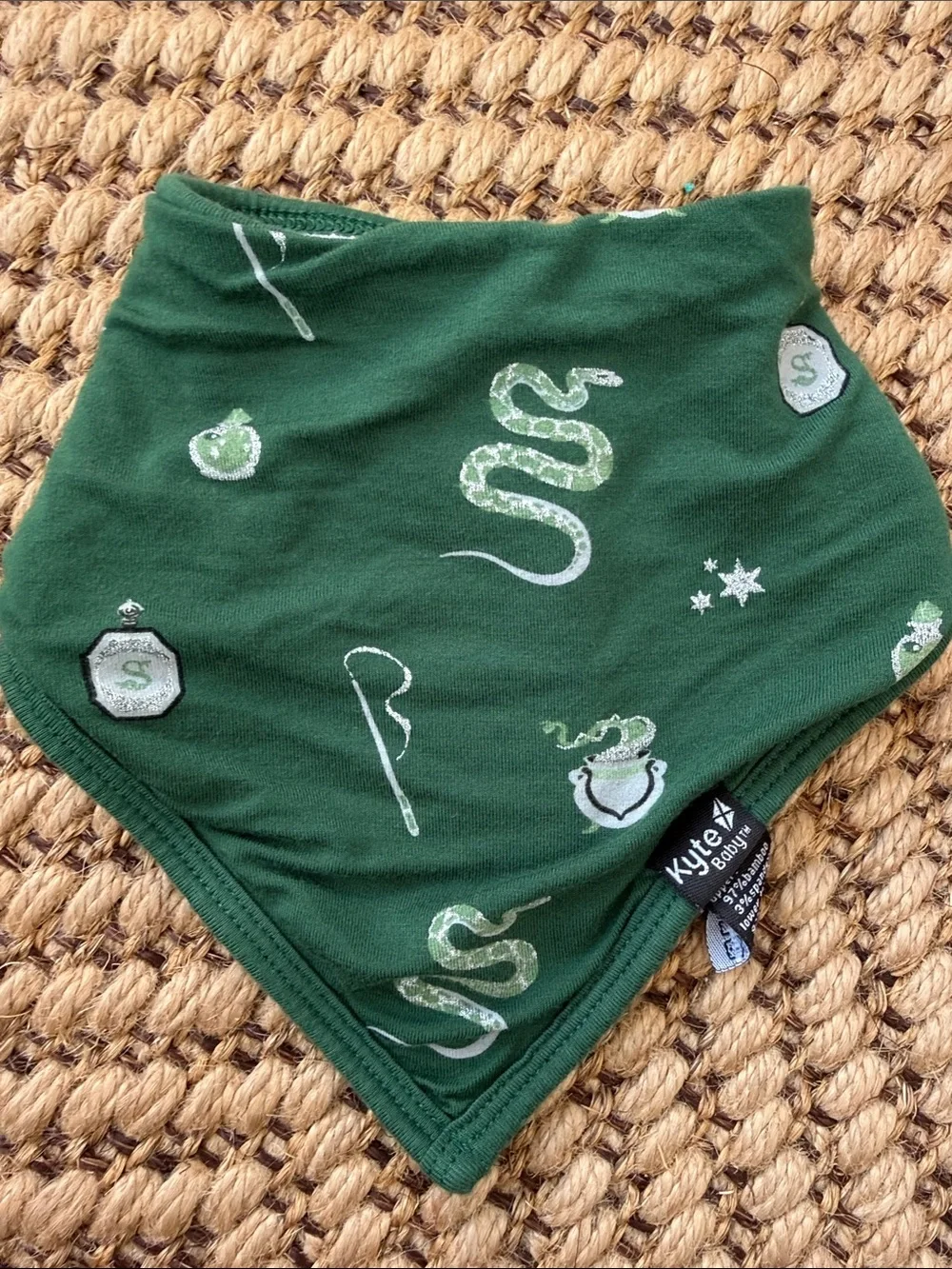 Kyte baby Harry Potter/Slytherin Bandana Bib